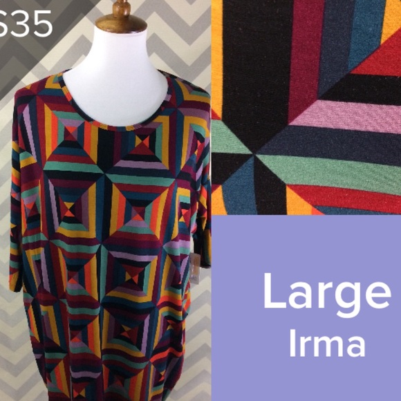 Large Lularoe Irma - Picture 1 of 1