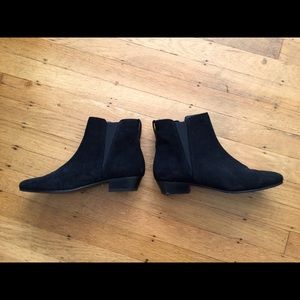 Isabel marant etoile patsha black suede booties 8
