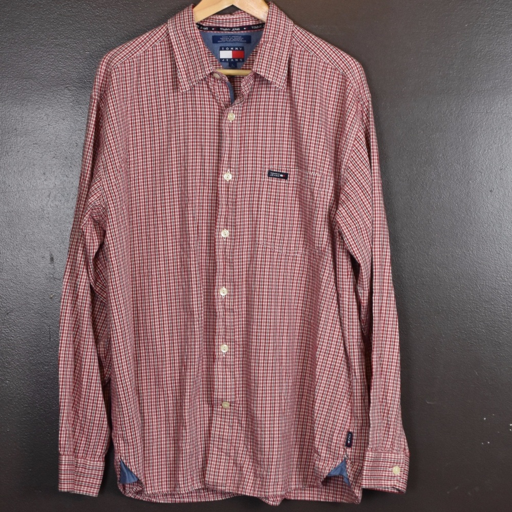 Men's TOMMY JEANS Shirt, Size Large