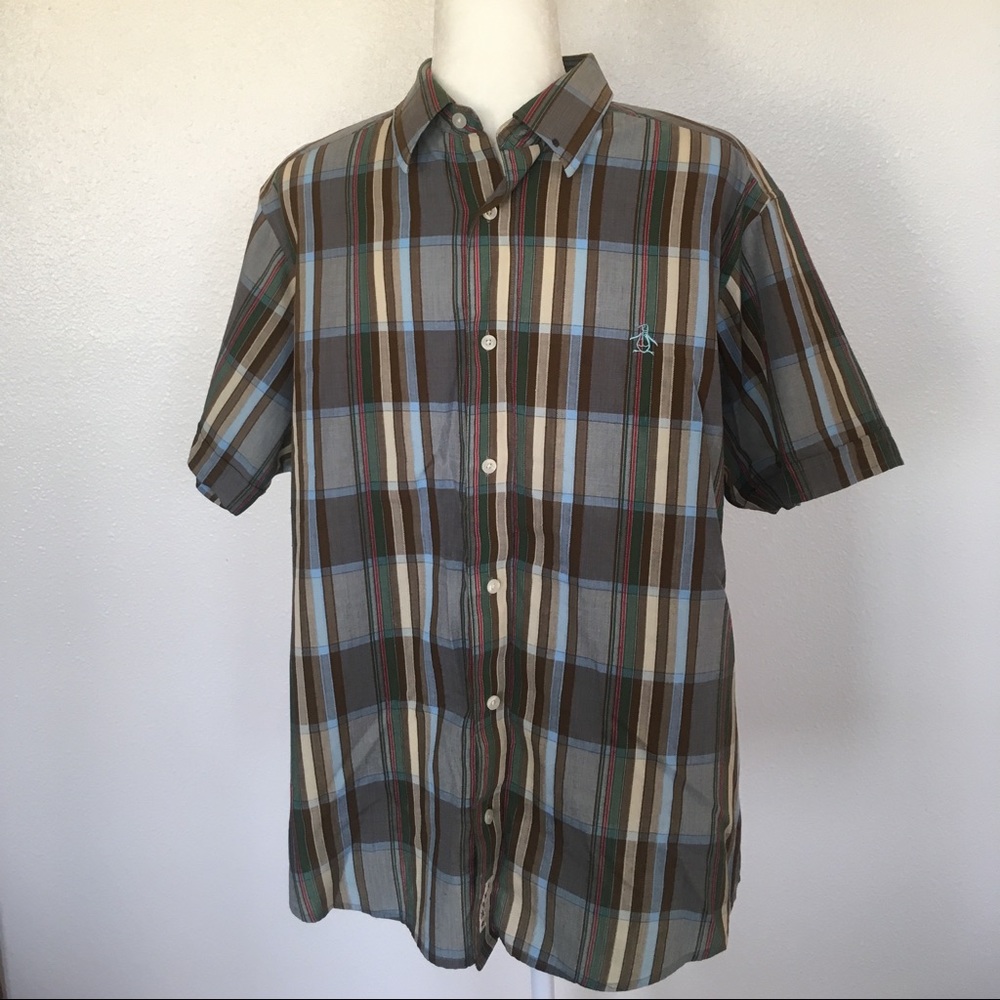 Penguin Men's button down shirt