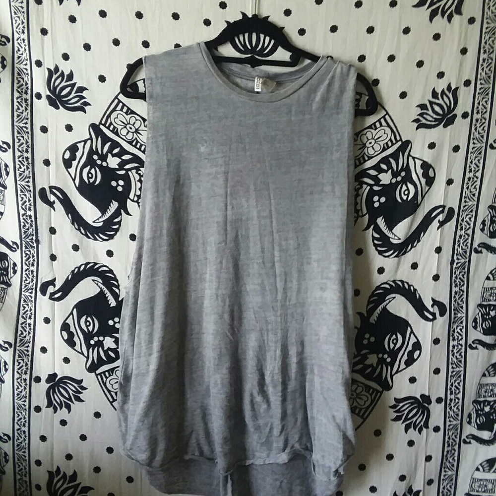 See thru high-low tank