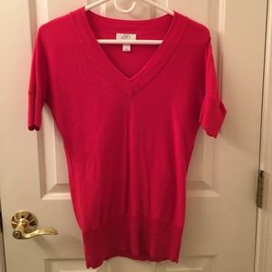 LOFT v-neck dolman sleeve top