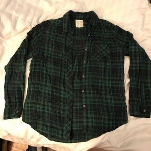 Green flannel