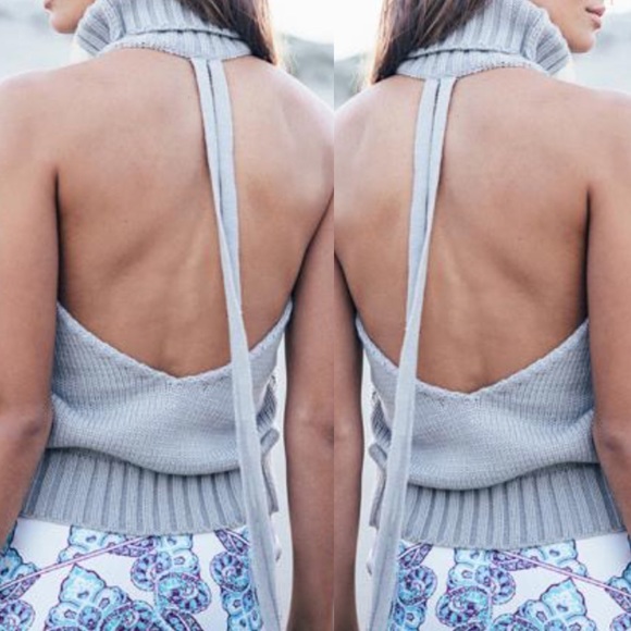 {ᴏᴘᴇɴ ʙᴀᴄᴋ sʟᴇᴇᴠᴇʟᴇss sᴡᴇᴀᴛᴇʀ} - Picture 4 of 4