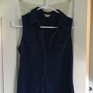Denim vest