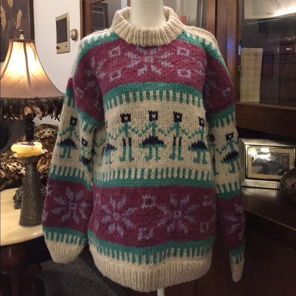 Oversized 100% Wool Sweater!!!