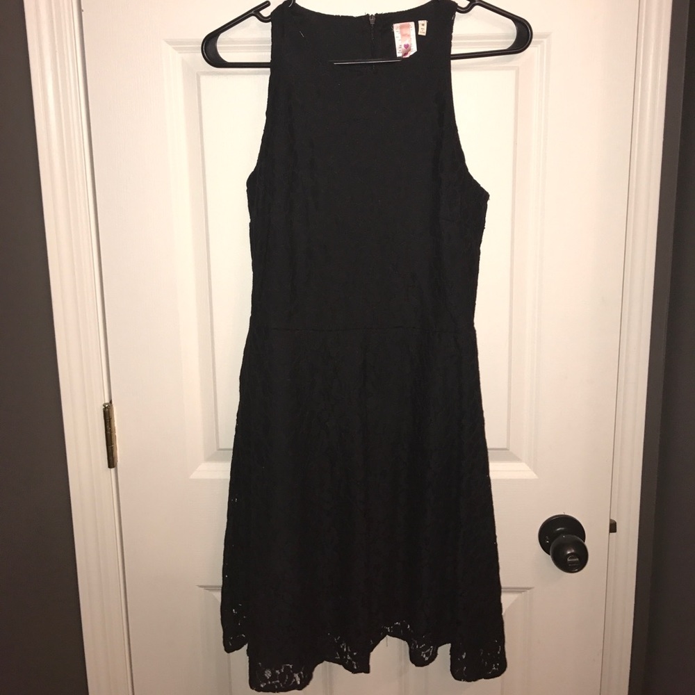 Black Lace Cocktail Dress
