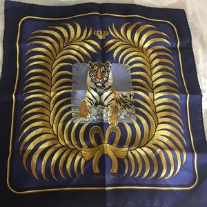 Hermes pocket square