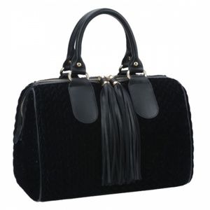 ****SOLD**** Velvet Hand bag w/ tassels