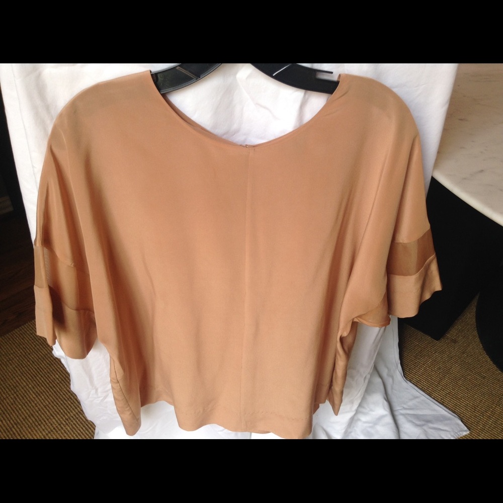Cos Silk Boxi Blouse