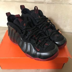 2007 Nike Air Foamposite Varsity Red black