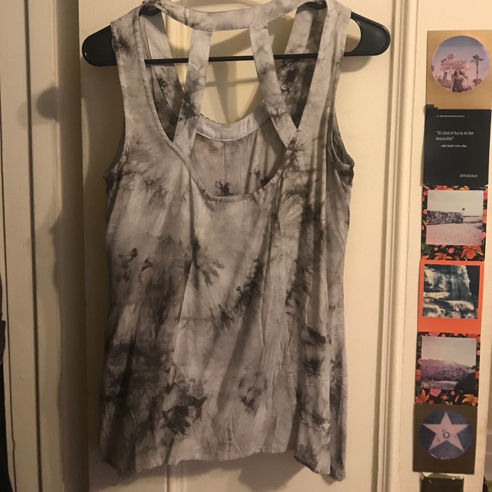 Gray Tye-dye tank - Picture 2 of 2
