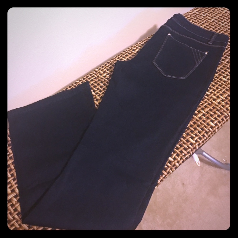 WHBM skinny flares jeans