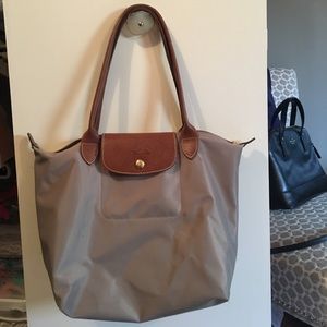 Longchamp Gray Purse