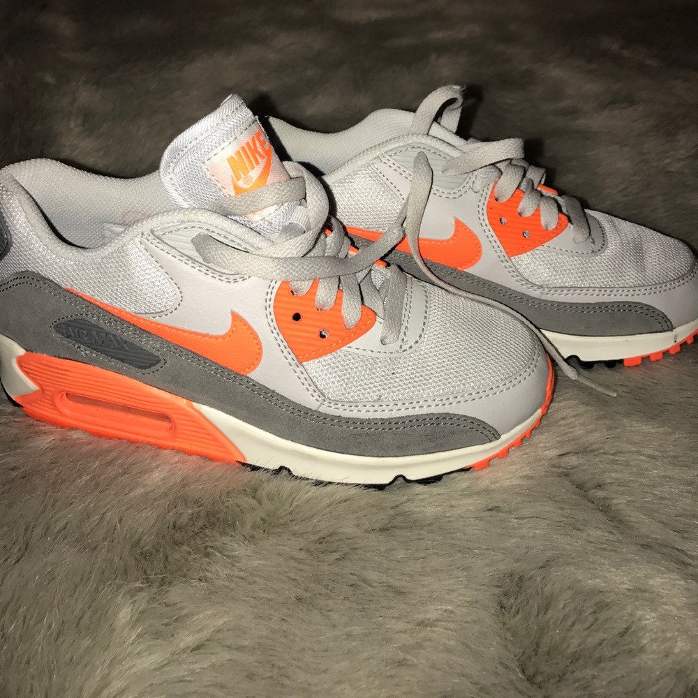 Orange gray airmax