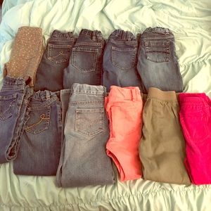 Girls jeans bundle