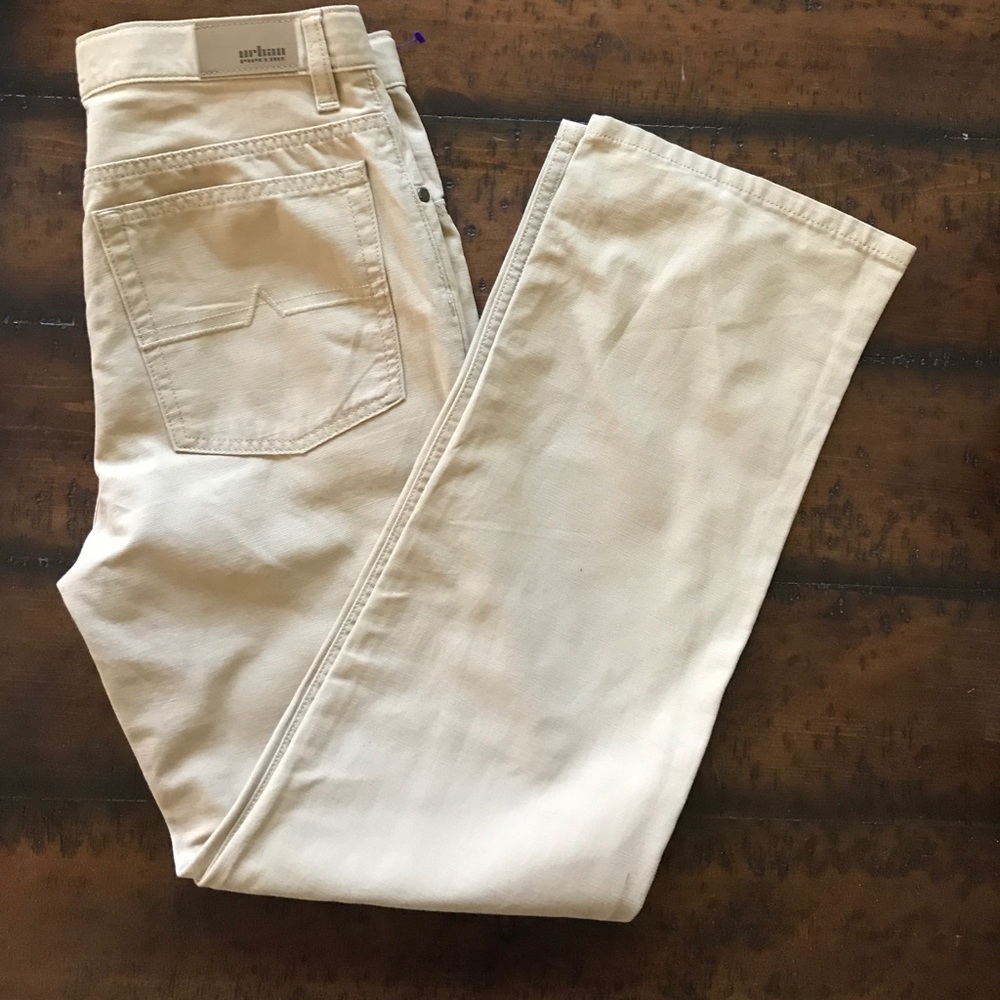 Urban pipeline khaki relaxed straight pants