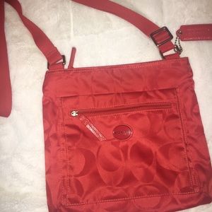 Coach cross body bag
