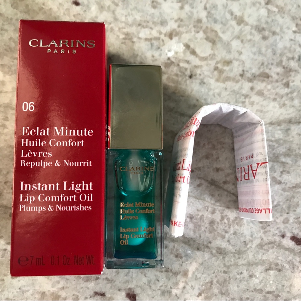 Clarins Lip Comfort Oil in Mint