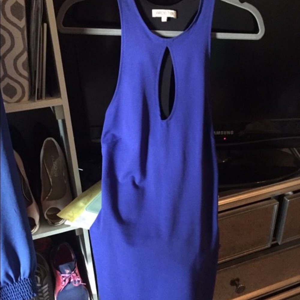 Blue dress