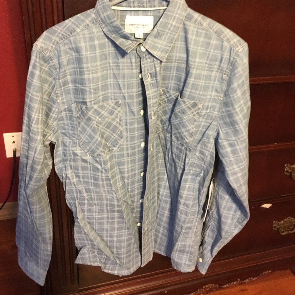 Ladies denim shirt NWT