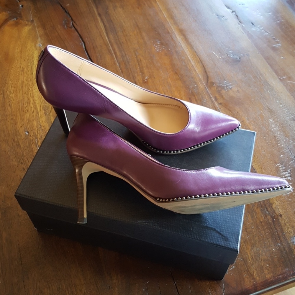 Ladies Coach shoes 3 inch heel