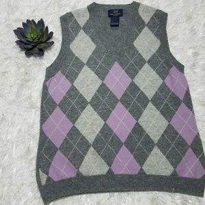 "346" Brooks Brothers 100% Lambswool Vest Small "346" Brooks Brothers 100% Lambswool Vest Small
