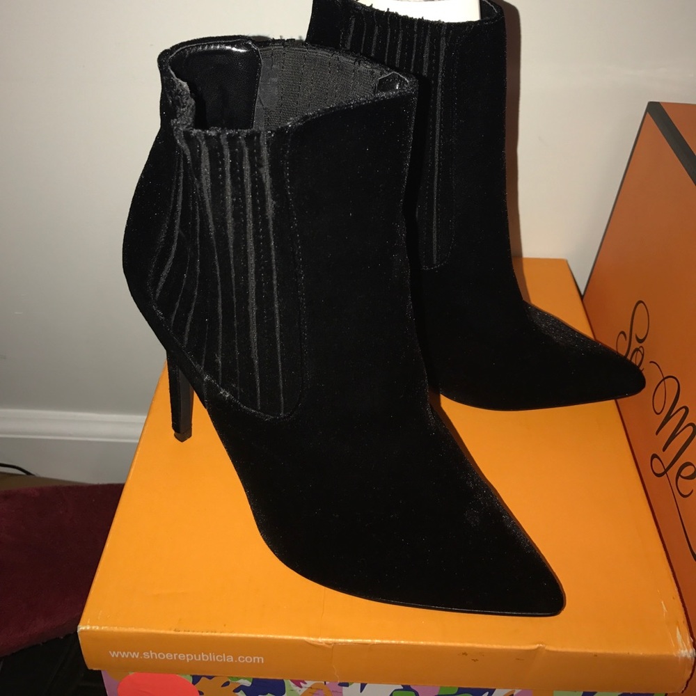 Black booties