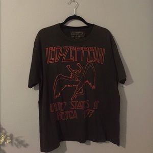 Vintage Led Zeppelin band-tee