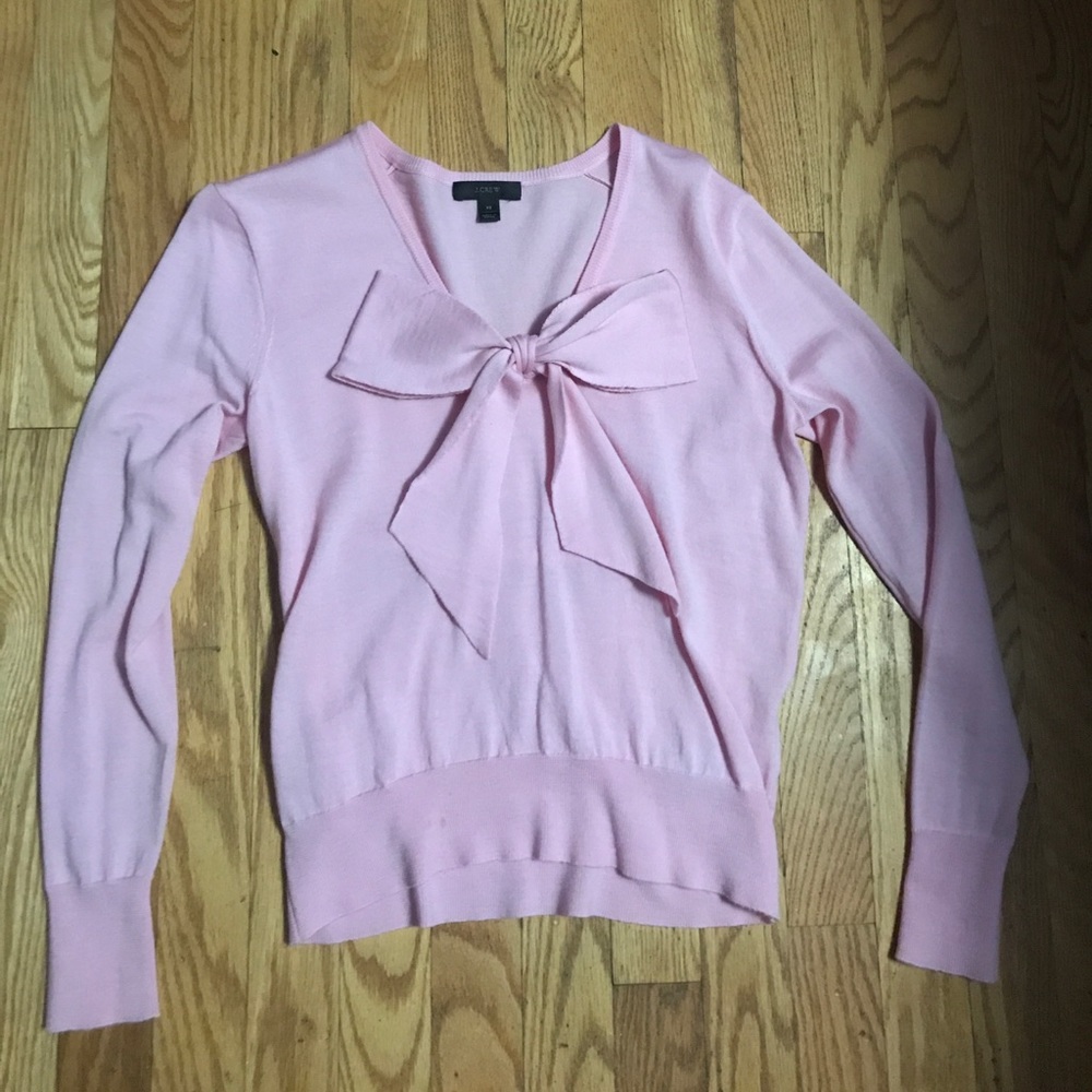 J.crew bow sweater