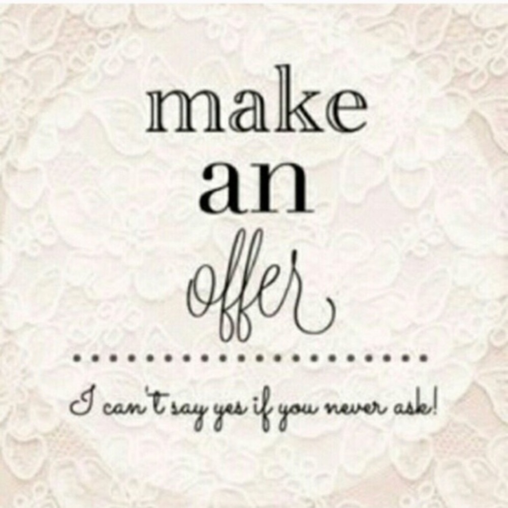 Make me an offer!