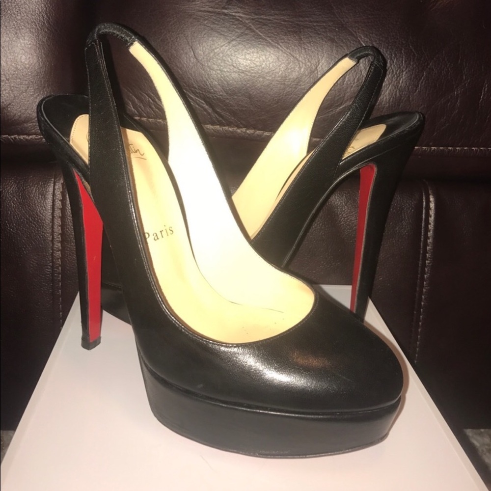 Black Authentic Christian Louboutin