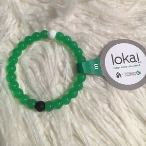 Green Lokai bracelet (medium)