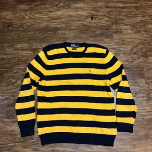 Vintage 80s Polo Ralph Lauren Knit Rugby Crew Neck