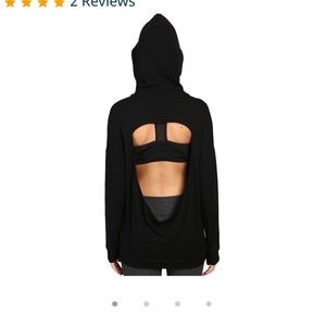 Onzie open back hoodie