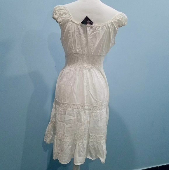 New Speechless V neck White Summer Dress - Picture 2 of 3