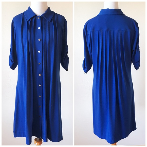 Calvin Klein Dresses & Skirts - Calvin Klein Blue Dress