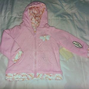 *SOLD* Basic Editions Reversible Hooded Jacket