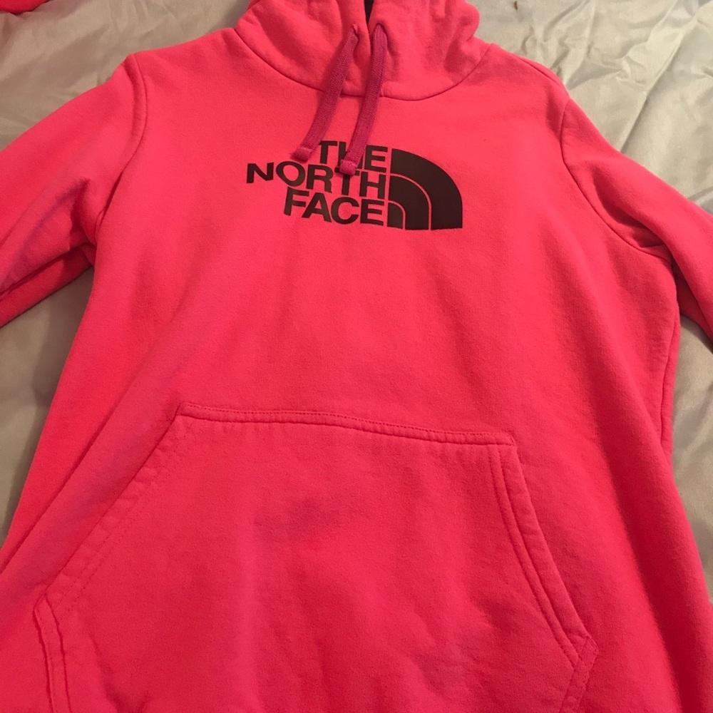 Large like new North Face hoodie