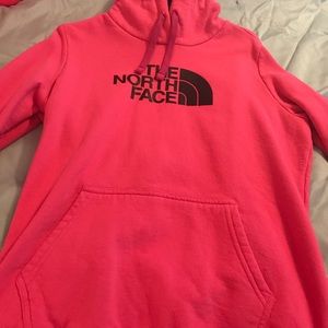 Large like new North Face hoodie