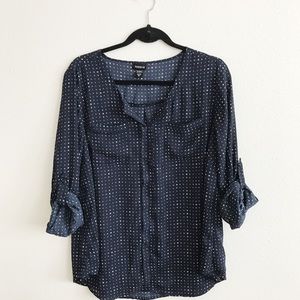TORRID// V-neck Blouse //size 0