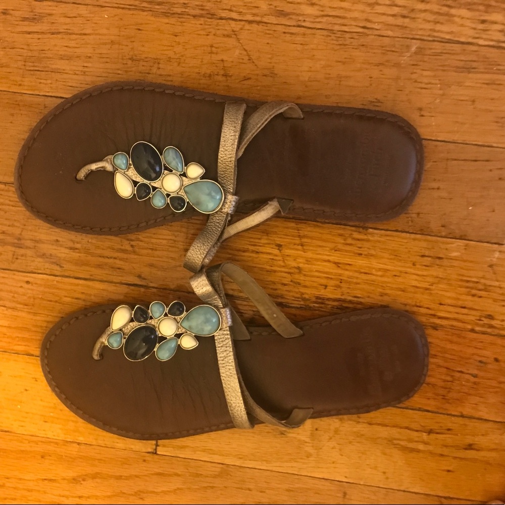 Bejeweled Sandals