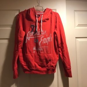 Red hoodie