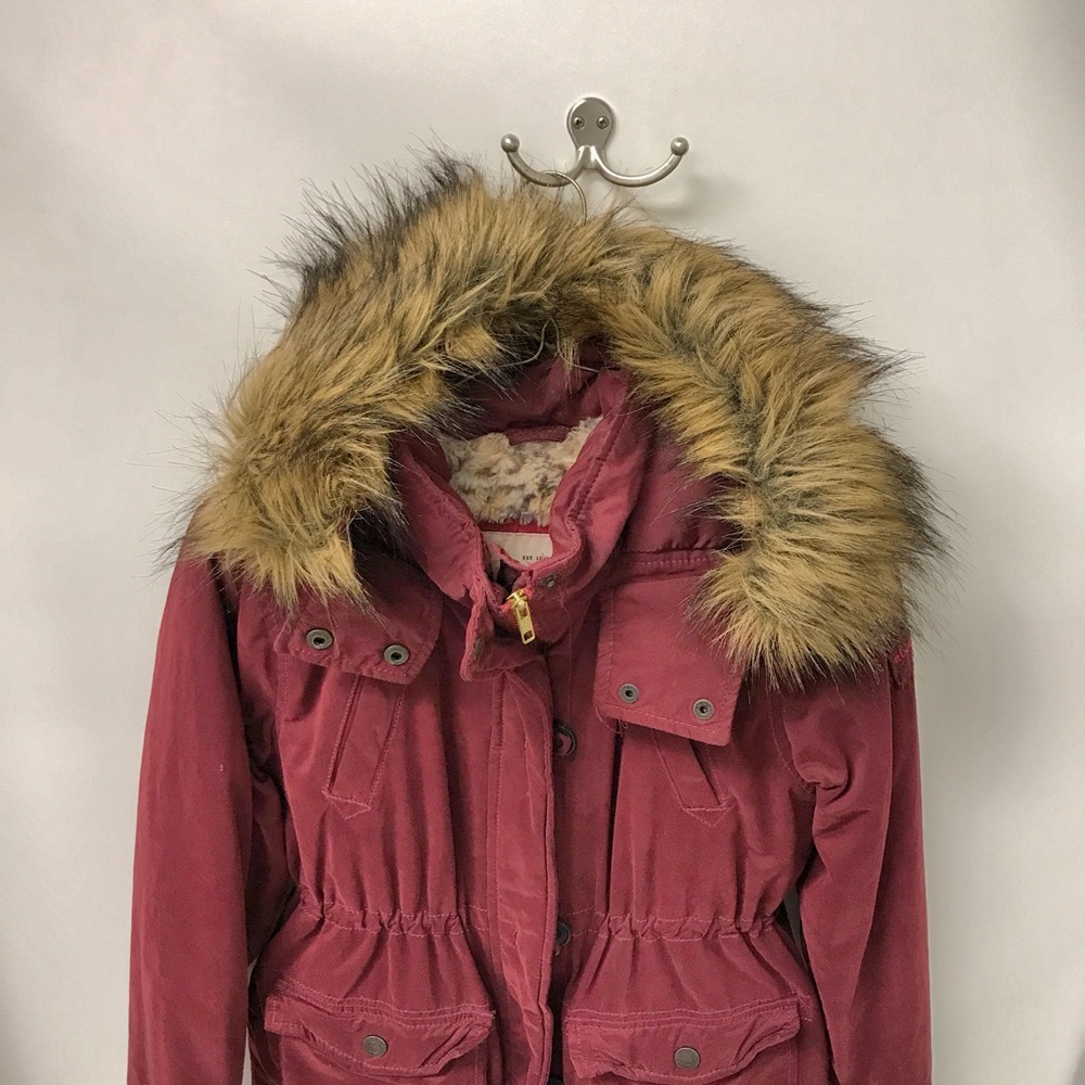 Abercrombie Fur Jacket Kids - Picture 5 of 5