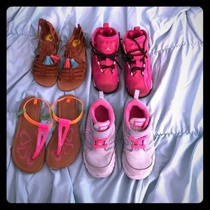 Girls shoes / sandal bundle