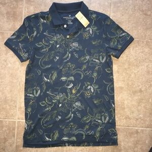 American Eagle 🦅 Floral Polo American Eagle 🦅 Floral Polo