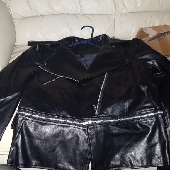 Pleather jacket - Picture 4 of 5