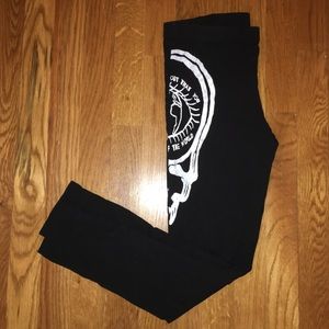 Grateful Dead eyes of the word leggings