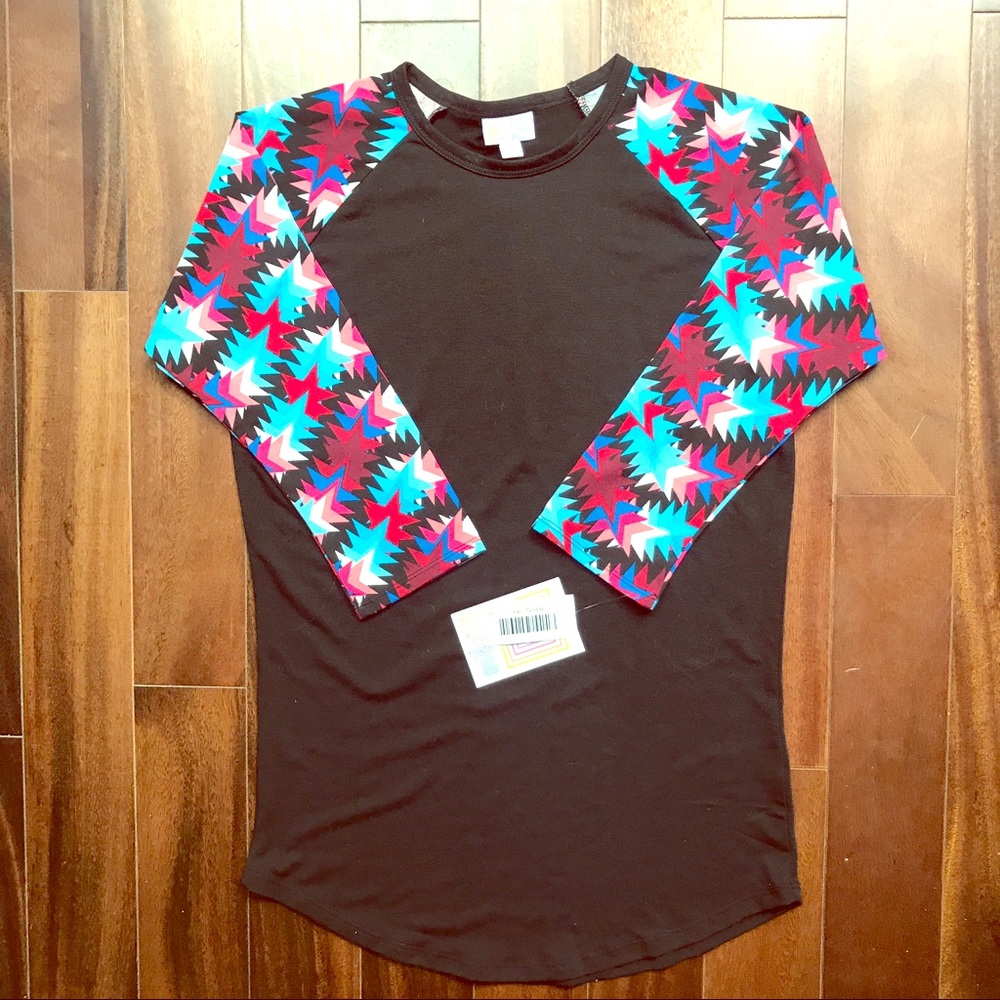 BNWT LulaRoe 4th of July 2017 collection Randy Tee