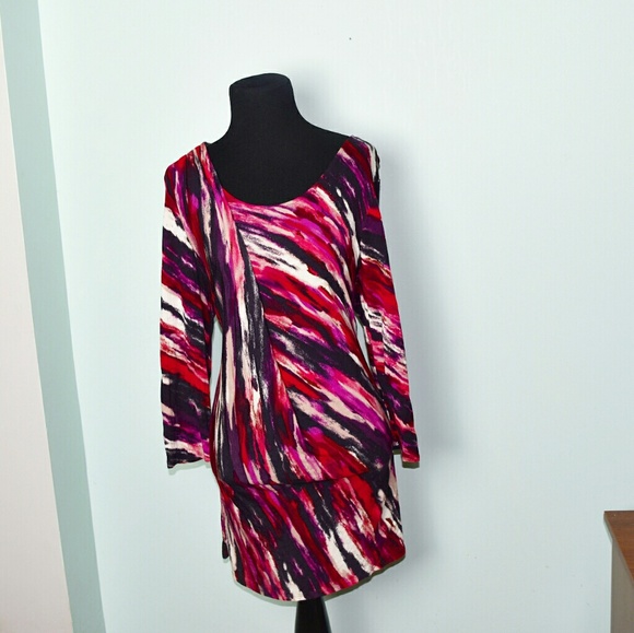 Dresses & Skirts - Gorgeous Multicolored Silky Dress